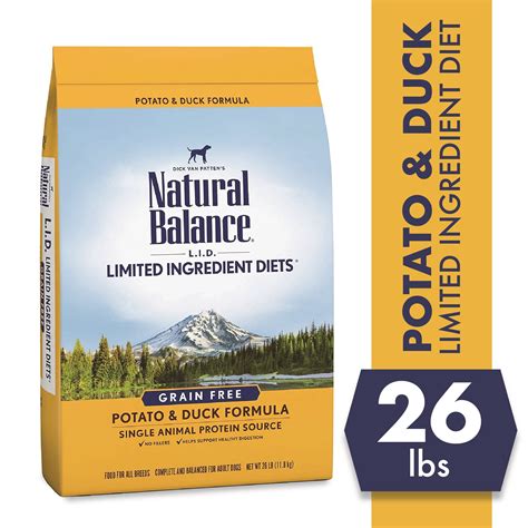 Natural Balance Lid Limited Ingredient Diets Potato And Duck Formula