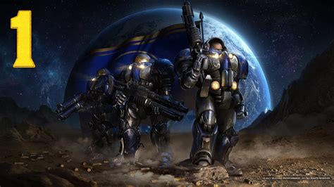 Starcraft Remastered Kampania Terran 1 Gameplay Pl Zagrajmy