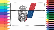 How to Draw Serbia Flag - Drawing the Serbian Flag - Art ...