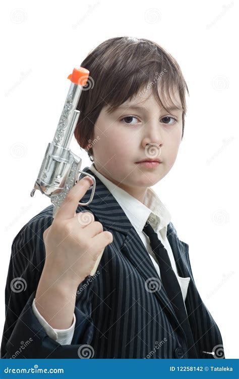 Gangster Kid Stock Photo Image Of Gangster Child Look 12258142