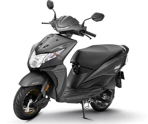 Pearl night star black, matte. Honda Dio Deluxe Variant Launched In India At Rs. 53,292