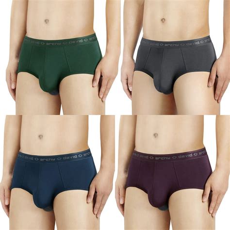 david archy sexy men s soft micro modal separate pouch underwear brief briefs aliexpress
