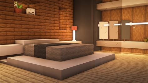Modern Bed Modern Minecraft Bedroom Designs