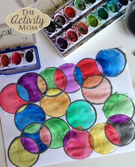 A fun, animated video teaching children all about circles. The Activity Mom - Circle Art - The Activity Mom