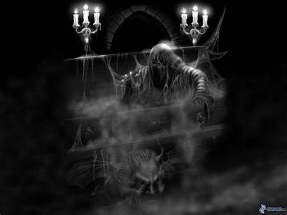Reaper Grim Dark Skull Creepy Horror Skeletons
