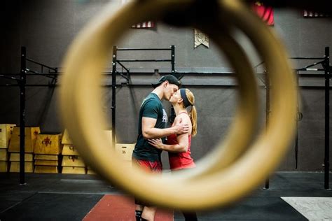 Lake Michigan And Crossfit Engagement Alex And Beka Wisconsin