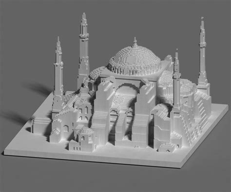 Hagia Sophia 3d Model Turbosquid 1160809