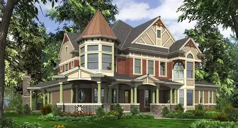 Victorian House Plans Victorian House Floor Plans The House Designers
