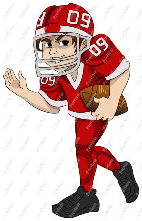 Football Player Clipart Clip Art Library
