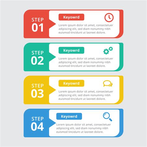 Step By Step Infographic Template