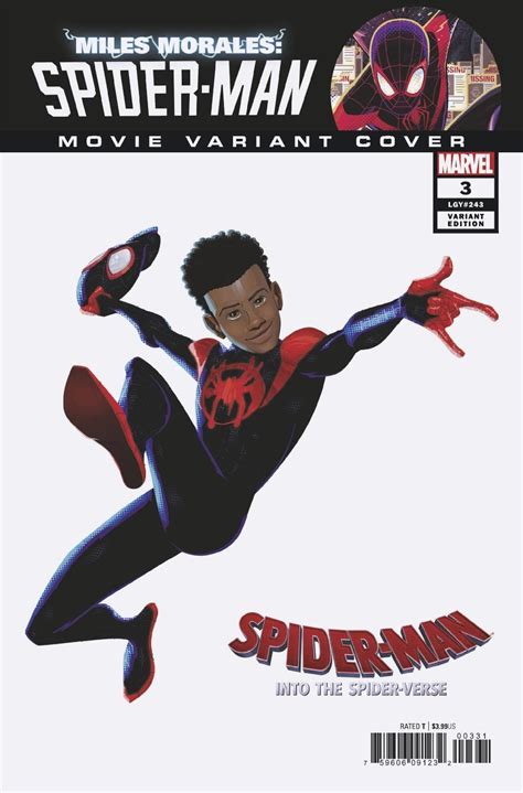 Miles Morales Spider Man 3 Movie Cover Fresh Comics