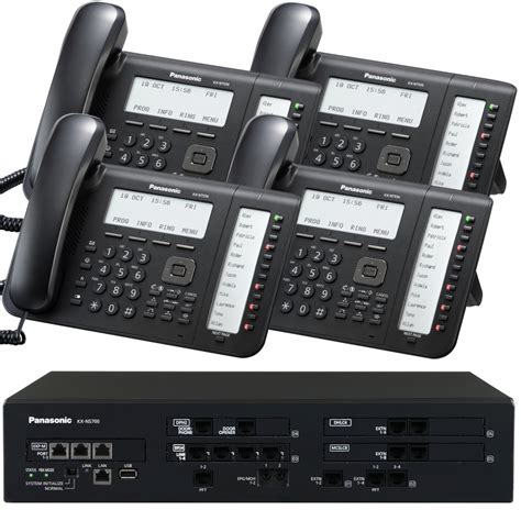 Business Phone System By Panasonic Ns700 Bundle With 4 Ip