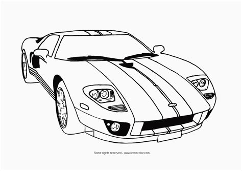 Free printable cars and vehicles to color and use for crafts and various learning activities. Muscle car coloring pages to download and print for free