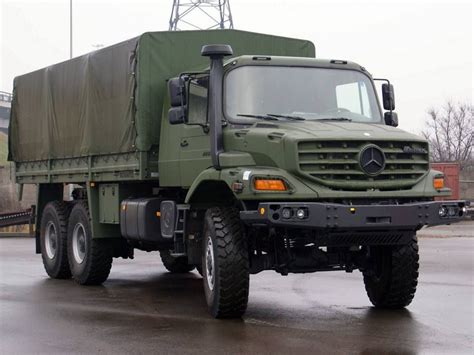 The Mercedes Benz Zetros 2733 6x6 Currently Used By The German And