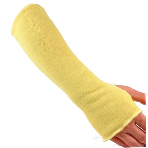 G And F Products Kevlar 18 In Knit Cut Resistant Sleeve With Thumb Slot