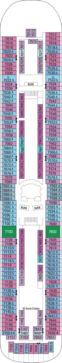 Deck 8 onboard rhapsody of the seas features 145 cabins. Royal Caribbean Rhapsody of the Seas Deck 7 - Cruise Critic