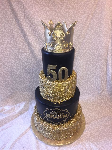 50th Birthday Cake Ideas Rose Gold
