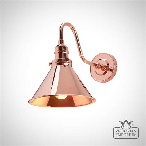 Provence Wall Light In Polished Copper Wall Lights
