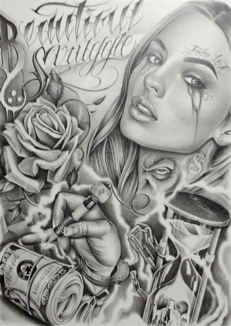 Pin By Marcos On Lowrider Prison Arte Prison Art Chicano Art Tattoos