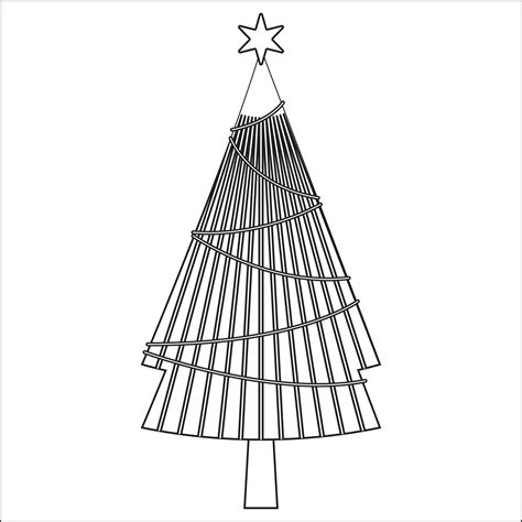 4 Best Folded Christmas Tree Printable Templates