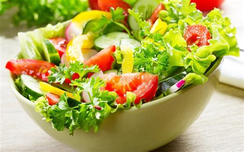 Free Photo Fresh Salad Close Up Salad Veggies Free Download Jooinn