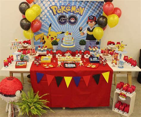 Pokemon Birthday Party Ideas Photo 2 Of 16 Catch My Party