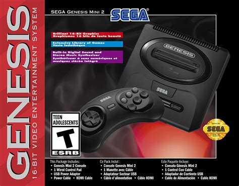 Sega Genesis Mini 2 Games List And Price Comic Cons 2023 Dates