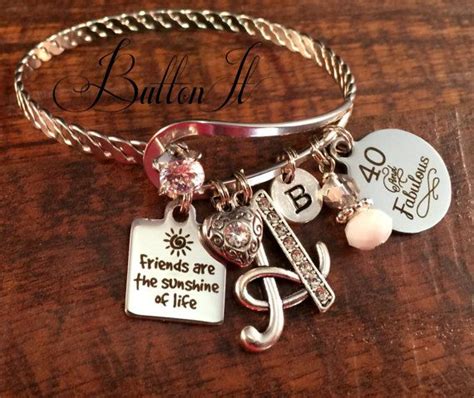 Gifts for friends birthday woman. Best friend gift FRIENDSHIP bracelet Friend birthday gift ...