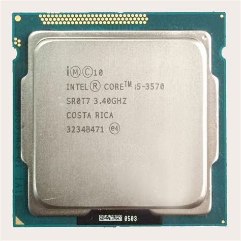 Cpu Intel Core I5 3570 I5 3570k 340 Ghz Lga 1155 มือสอง Shopee Thailand