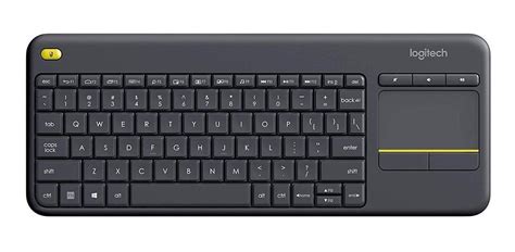 Teclado Inalámbrico Logitech K400 Plus Qwerty Español Color Negro