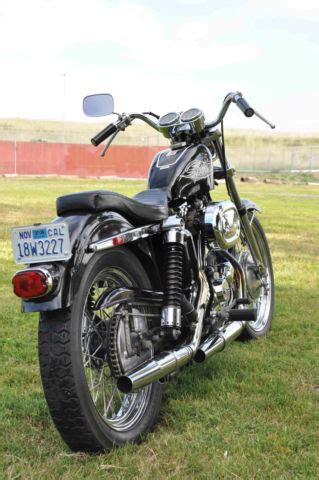 Click on a model serie name to see a newer example of the model independently of production year, variants and options. 1971 Harley Davidson Sportster XLCH