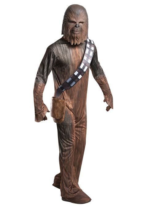 Adult Deluxe Star Wars Chewbacca Costume Star Wars Costumes