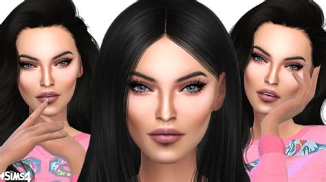 The Sims 4 Megan Fox Youtube