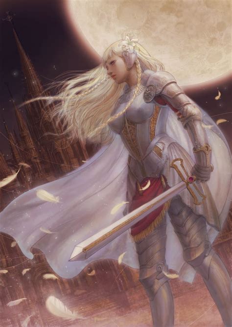 White Knight Fantasy Female Warrior Warrior Woman Female Armor