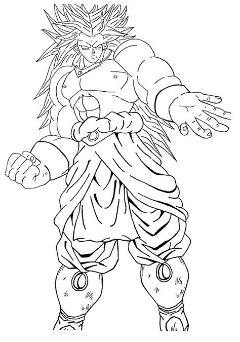 Imagenes de broli para colorear imagui. Broly SSJ3 | Dibujos, Ssj3