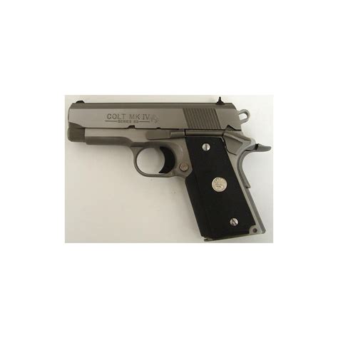 Colt Officers 45 Acp Caliber Pistol Stainless Officers Acp Model In