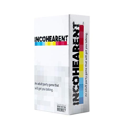 Incohearent game rules each card has a combination of words on the front that, when recited out loud, sounds like the phrase written on the back. Incoherent Game - IncoHEARent | Adult Party Card Game | Yinz Buy