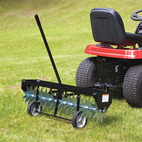 Strongway Spike Lawn Aerator — 42inw Northern Tool