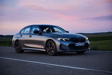 Bmw M340i Facelift G20 Lci In Frozen Pure Grey And Shadow Line