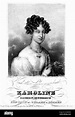 1820 C, AUSTRIA : l'imperatrice CAROLINE AUGUSTA d'AUSTRIA ( 1792 ...