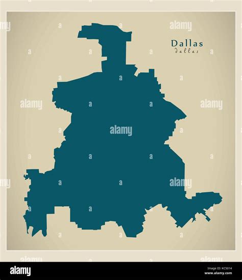 Dallas Map Hi Res Stock Photography And Images Alamy