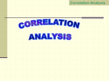 Ppt Coefficient Of Correlation Powerpoint Presentation Free To View