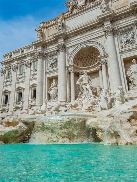 Trevi Fountain In Rome Italy Editorial Stock Image Image Of