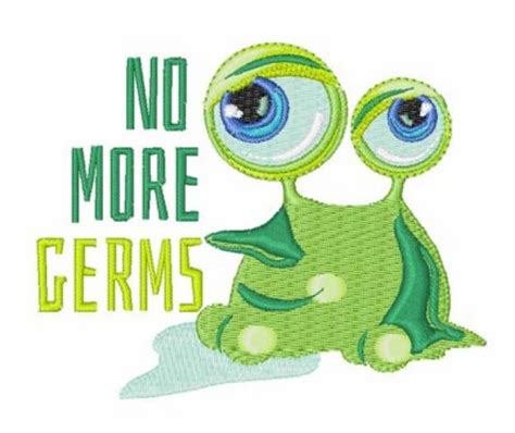 No More Germs Machine Embroidery Design Embroidery Library At