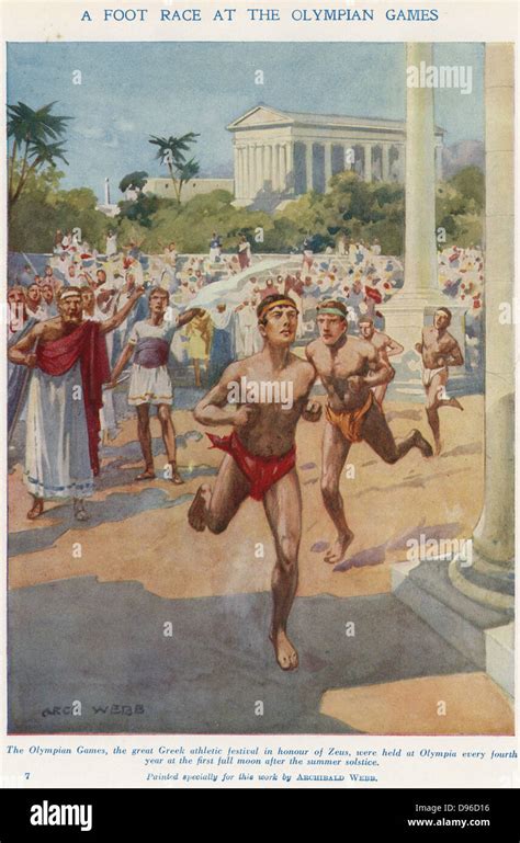 Ancient Olympic Games Hi Res Stock Photography And Images Alamy