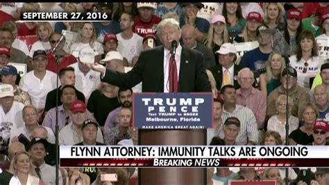 Trump On Immunity At Rally In 2016 Fox News Video