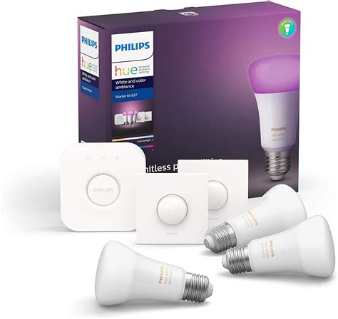 Buy Philips Hue White And Colour Ambiance Starter Kit Online In