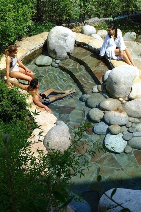 Waterproof wood is not necessary as the boards will be covered by the rubber liner. 60+ stylish backyard hot tubs decoration ideas (47 ...