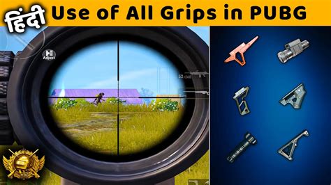 Use Of All Grips In Pubg Mobile Full Guide On Best Zero Recoil Grip