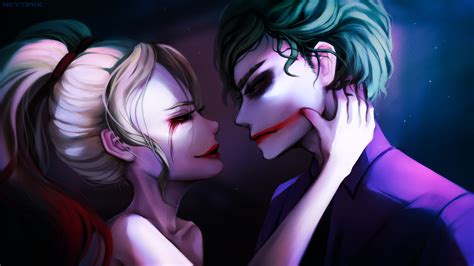 X Harley Quinn Joker Valentine Fantasy X Resolution Hd K